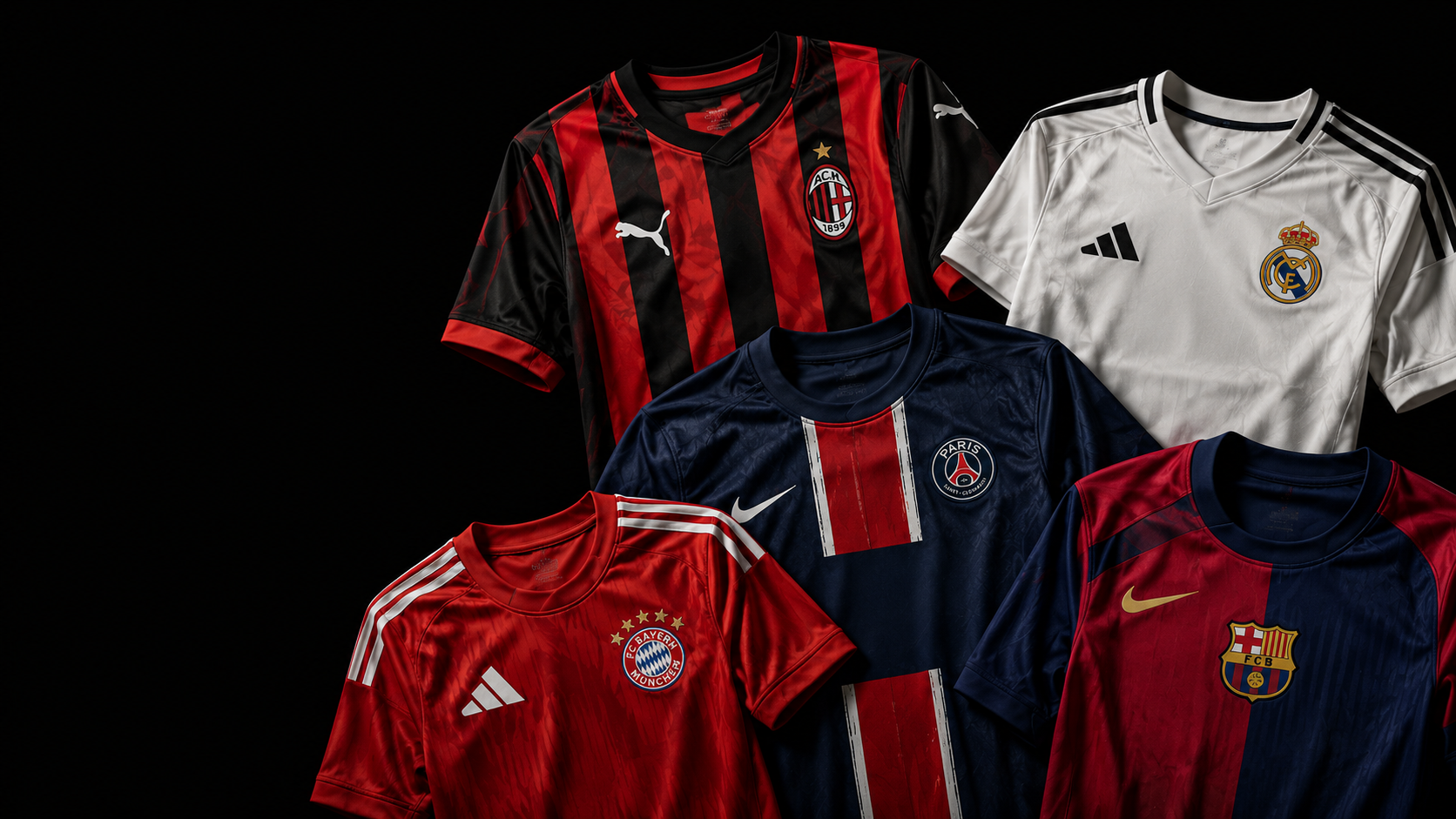 Sélection de maillots mystère