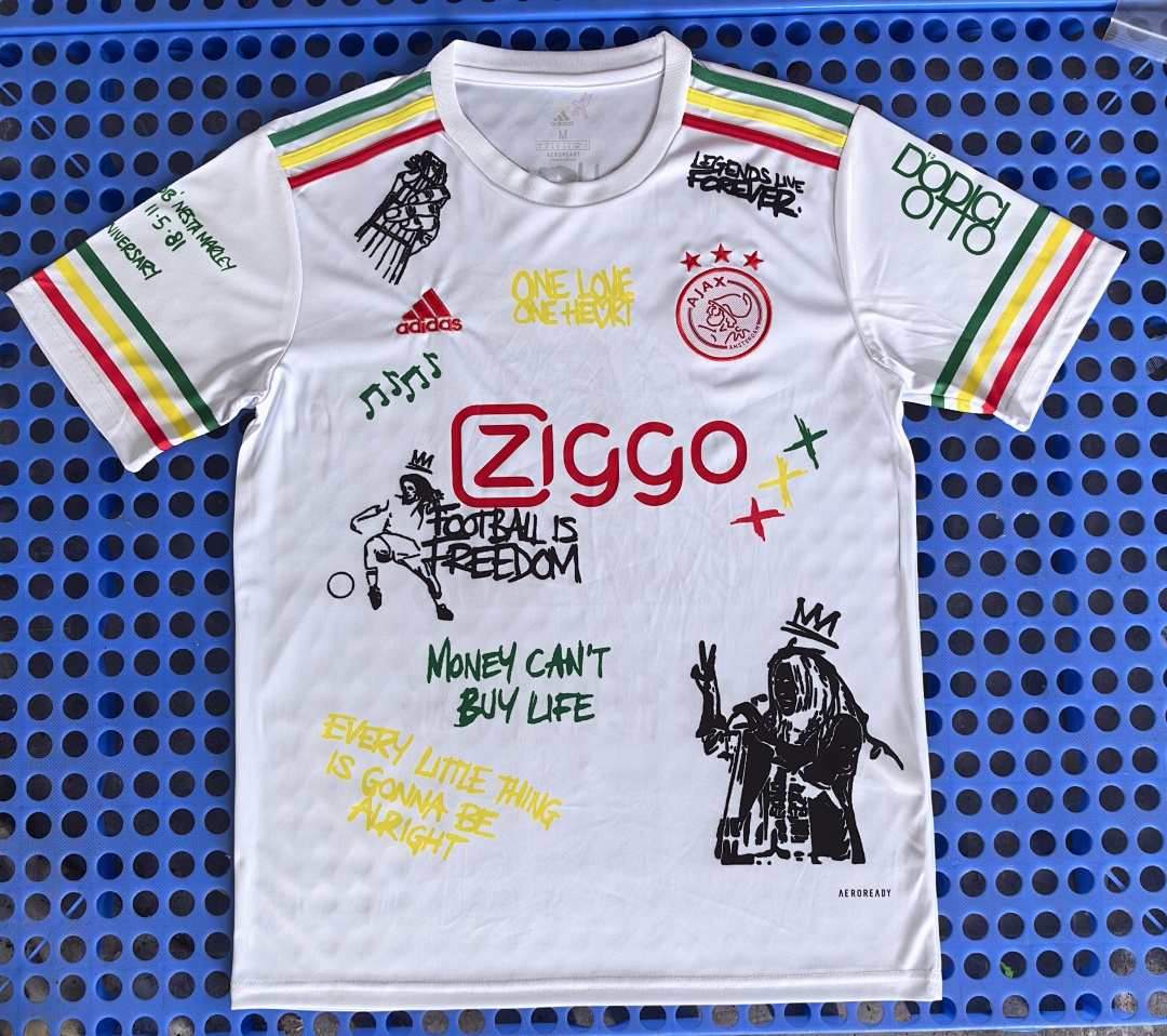 Maillot Ajax Amsterdam — gaming (blanc) 2025-2026