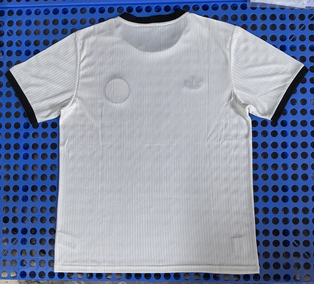 Maillot Allemagne — jacquard, 125ᵉ anniversaire (blanc) 2025-2026 — dos