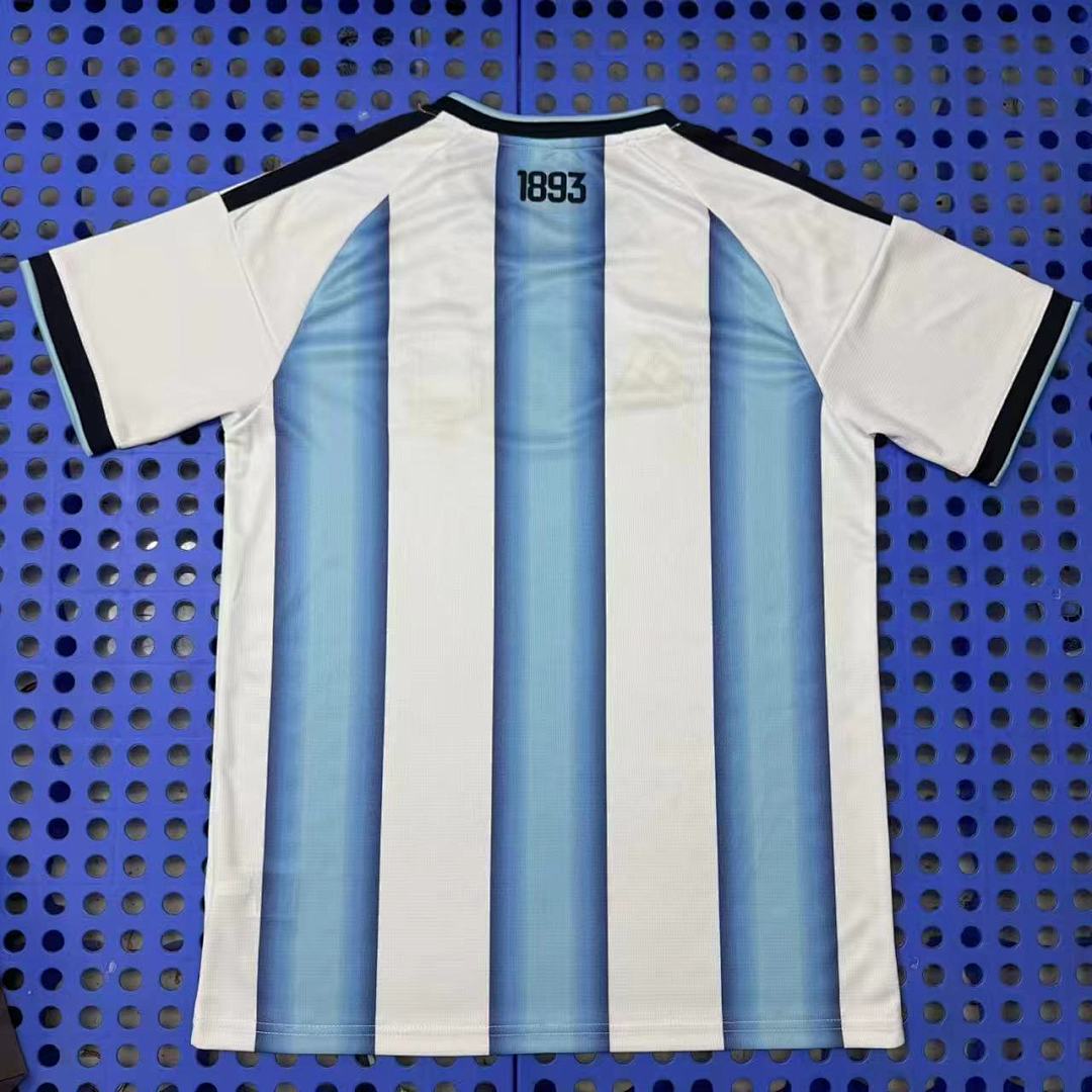Maillot Argentine domicile badge champions 2026 — dos