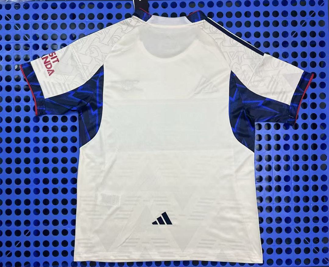 Maillot d'entraînement Arsenal (jaune) 2025-2026 — dos