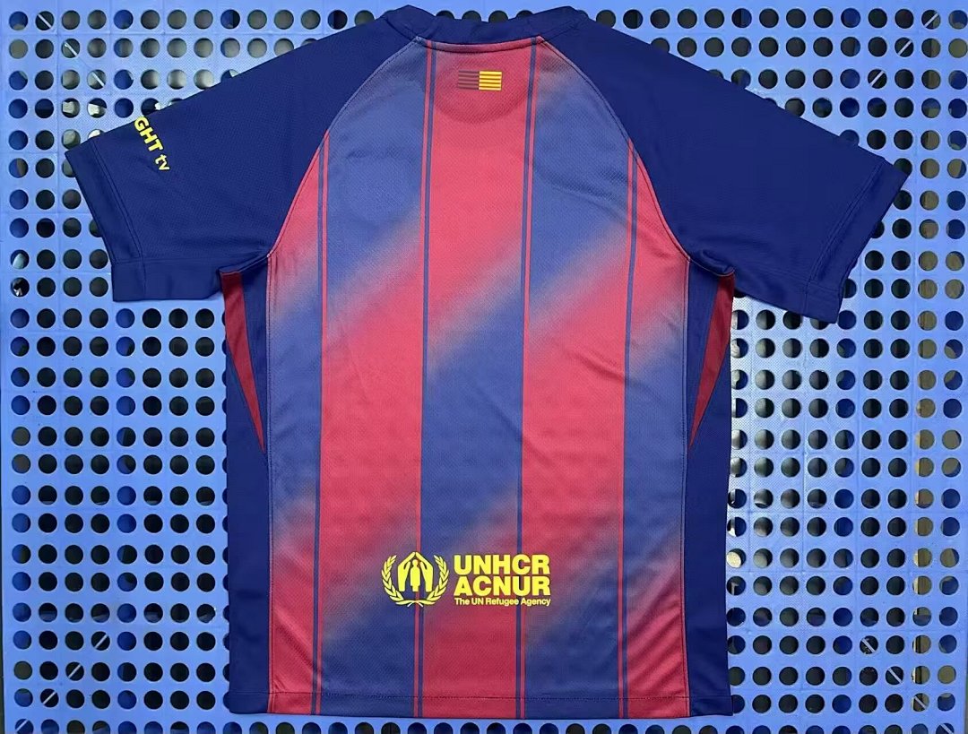Maillot FC Barcelone domicile 2025-2026 — modèle 3 — dos