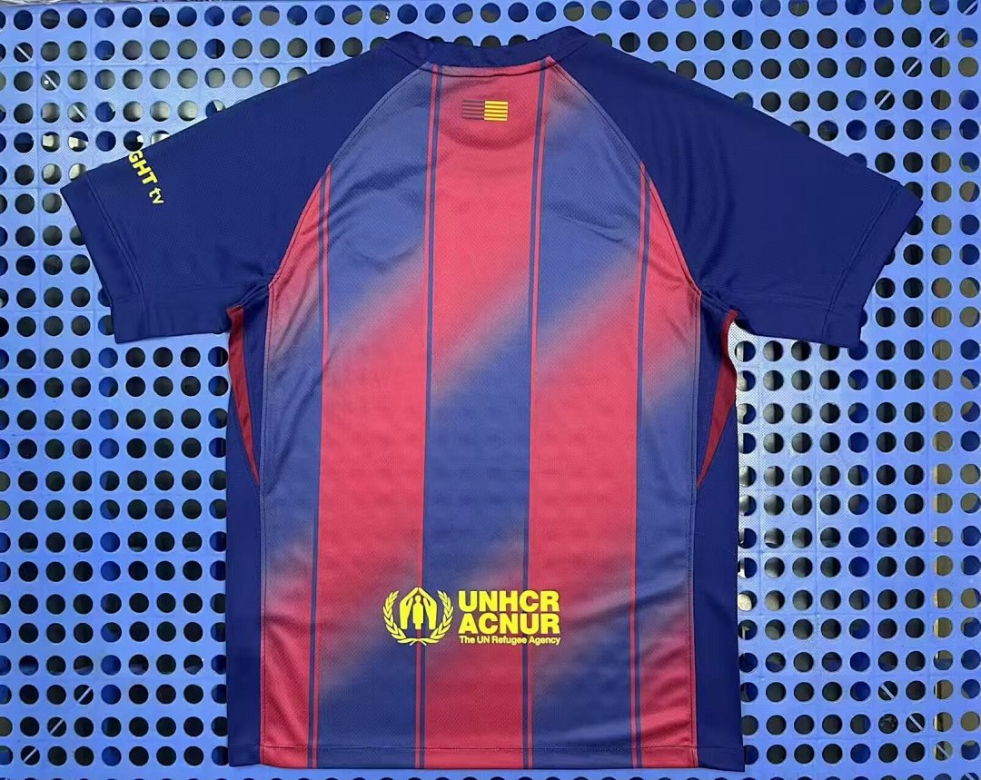 Maillot FC Barcelone domicile — Ligue des champions 2025-2026 — dos