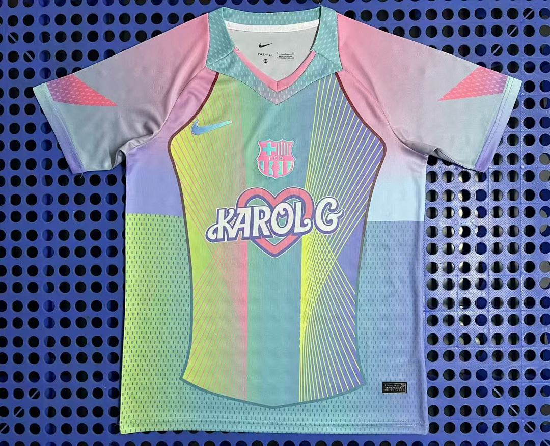 Maillot FC Barcelone — cœur (vert) 2025-2026
