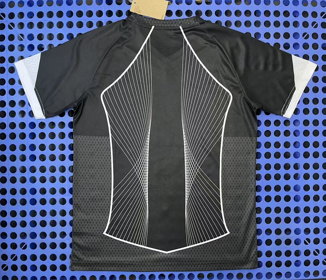 Maillot FC Barcelone — concept (blanc, noir) 2025-2026 — dos
