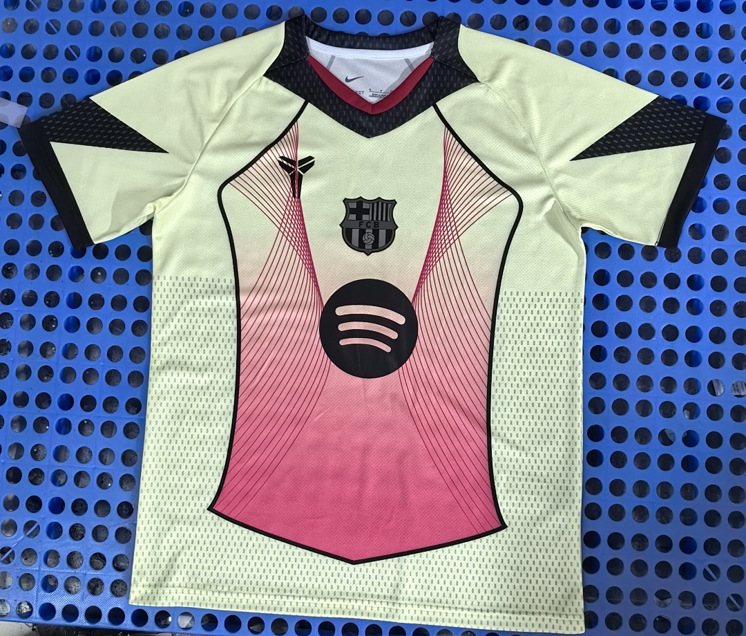 Maillot FC Barcelone — concept (jaune) 2025-2026