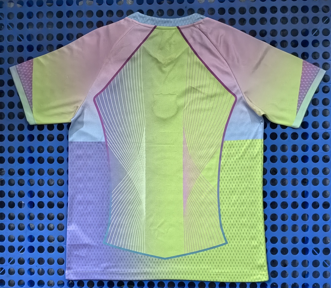 Maillot FC Barcelone — concept (vert fluo) 2025-2026 — dos