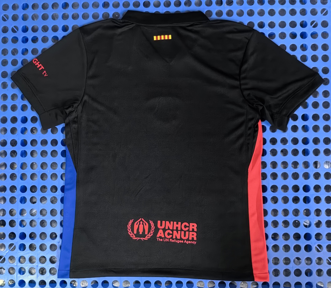 Maillot FC Barcelone (noir) 2025-2026 — dos