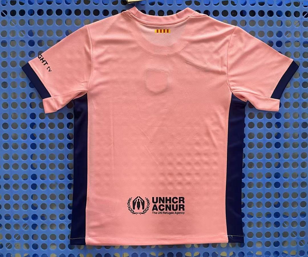 Maillot d'entraînement FC Barcelone (rose) 2025-2026 — dos