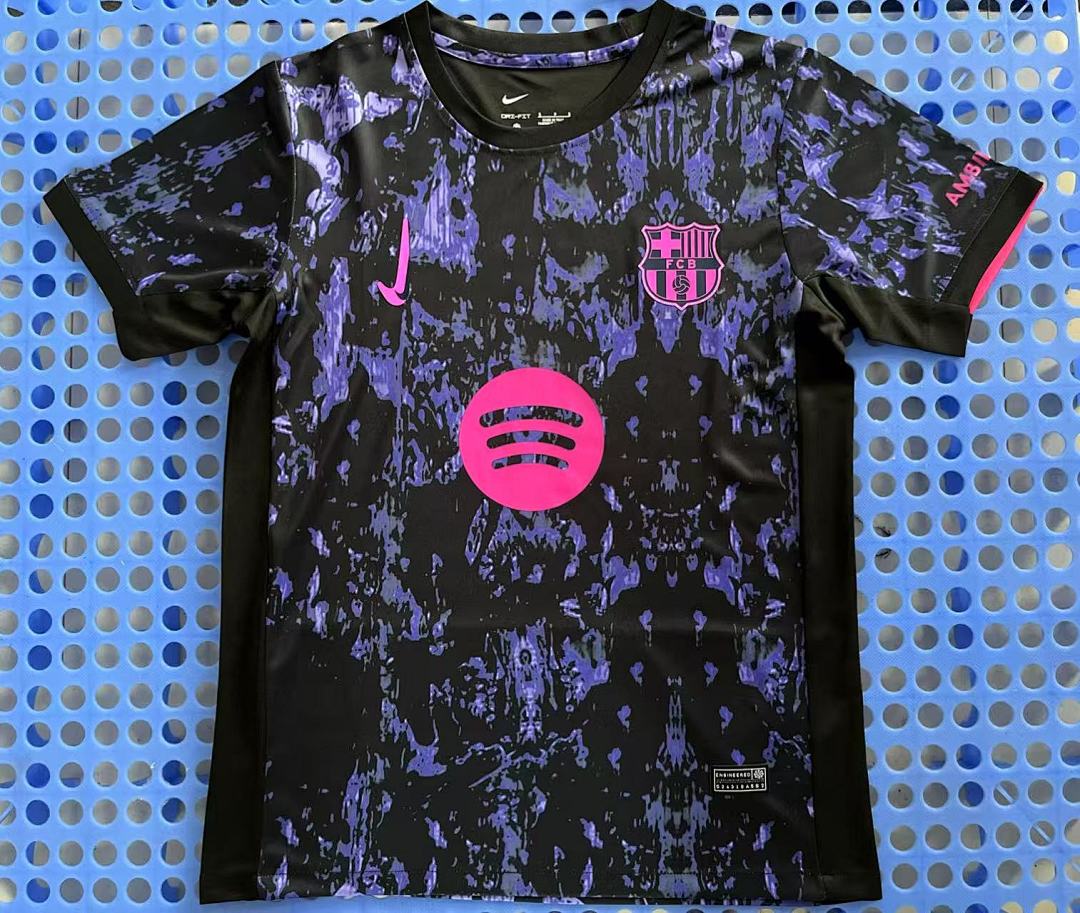 Maillot d'entraînement FC Barcelone (violet, noir) 2025-2026