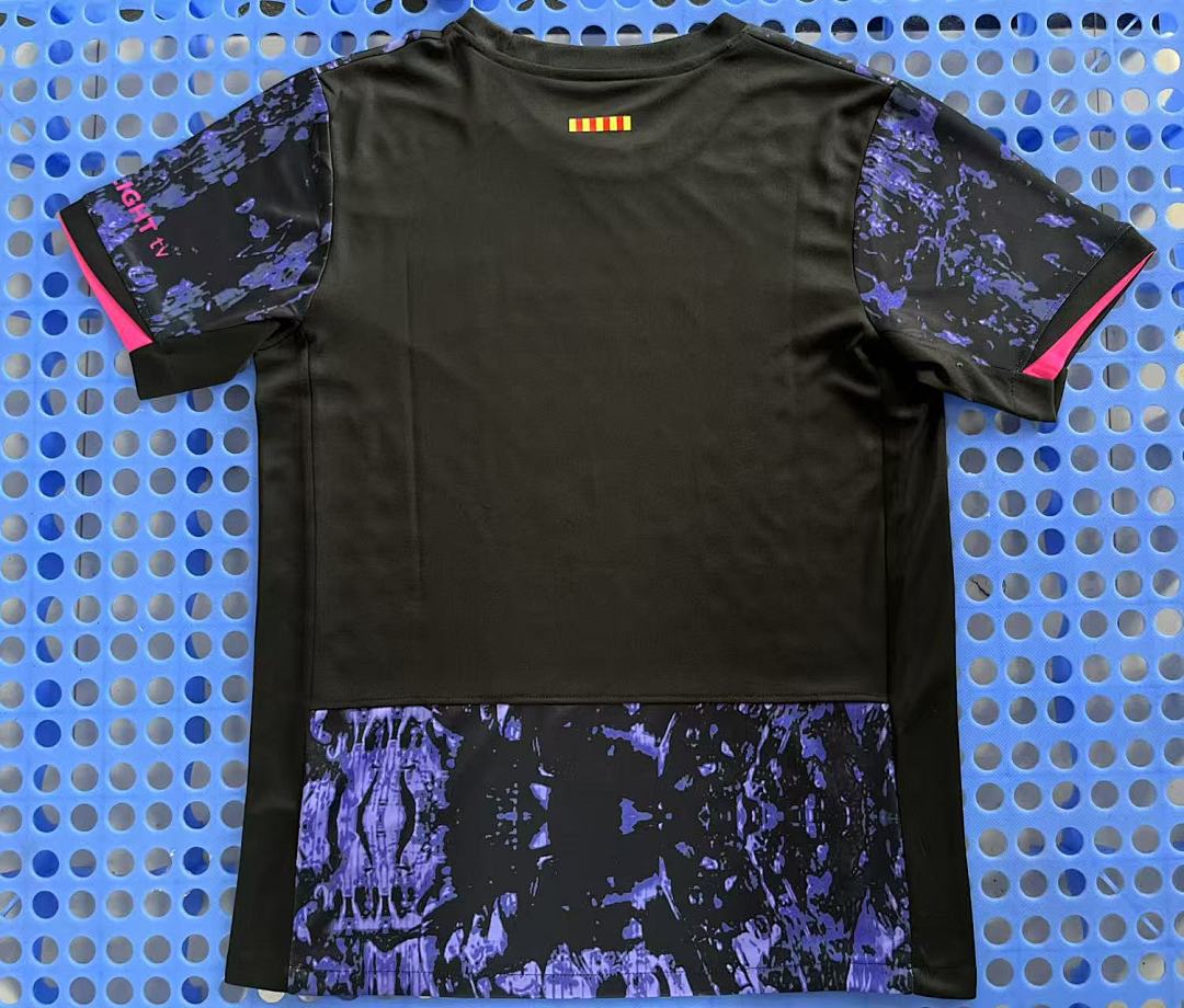 Maillot d'entraînement FC Barcelone (violet, noir) 2025-2026 — dos