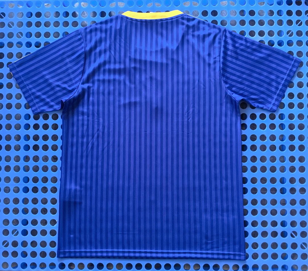 T-shirt rétro Boca Juniors (bleu vif) 2025-2026 — dos