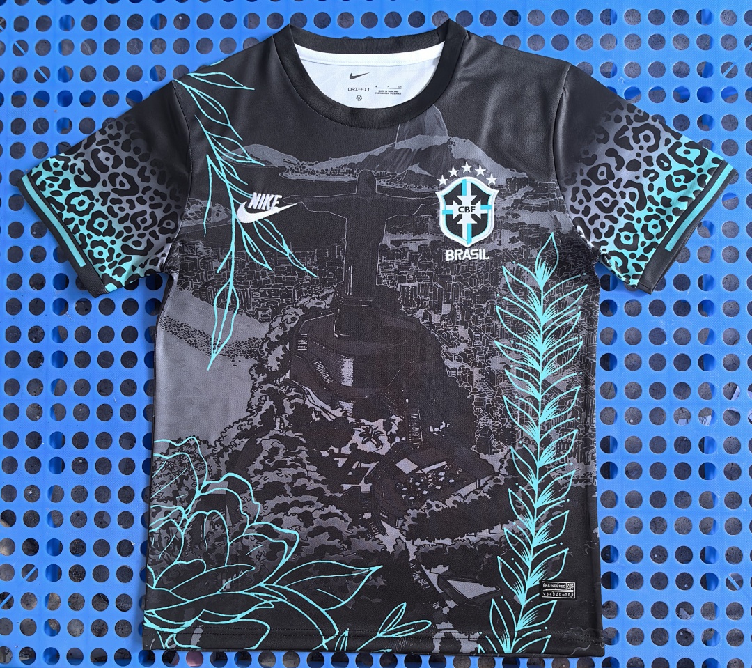 Maillot Brésil — Christ Rédempteur 2025-2026
