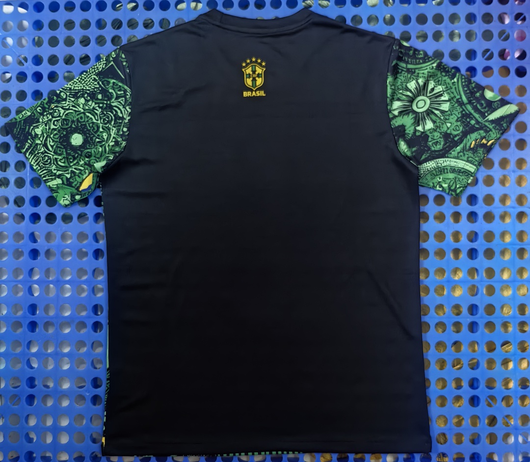 Maillot Brésil — Christ Rédempteur (vert) 2025-2026 — dos