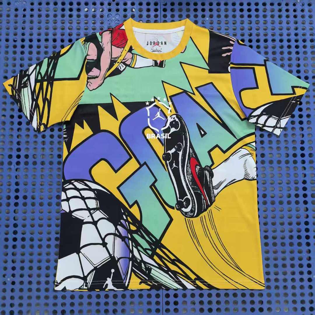 Maillot Brésil — graffiti 2026-2027