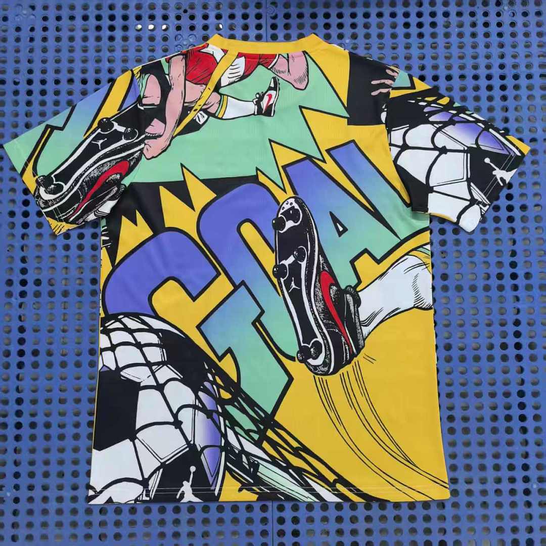 Maillot Brésil — graffiti 2026-2027 — dos