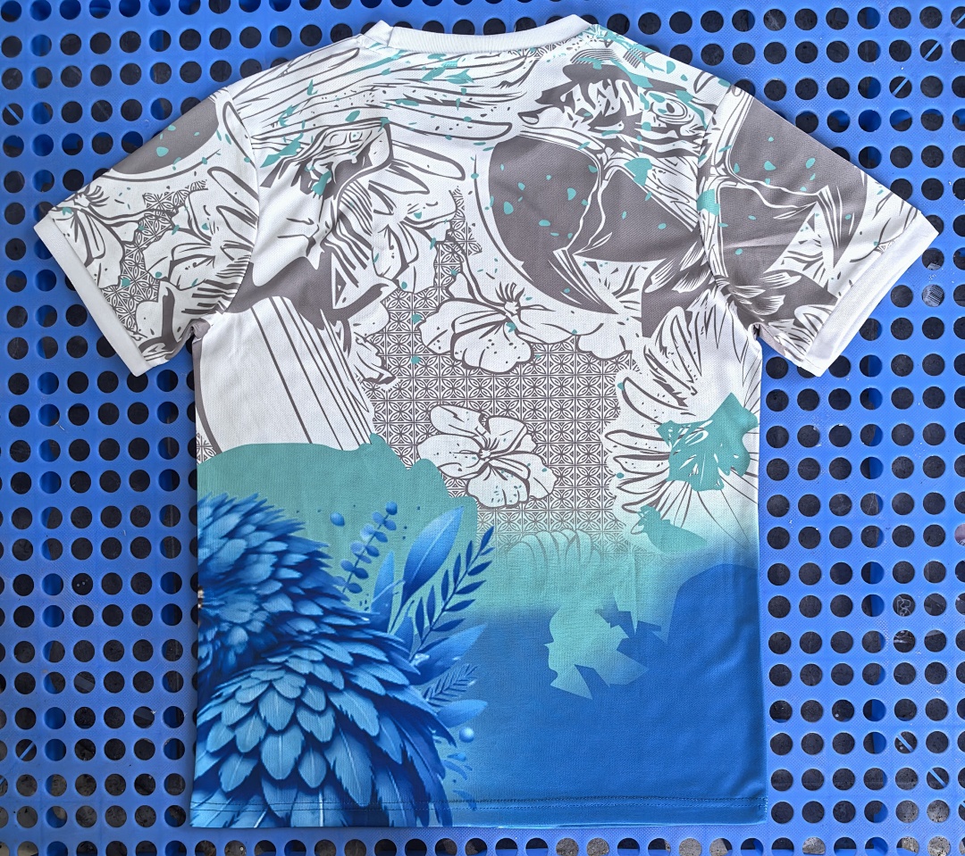 Maillot Brésil — perroquet 2025-2026 — dos