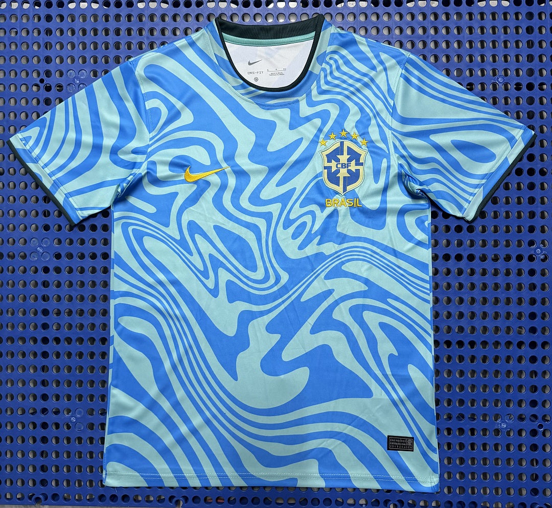 Maillot d'entraînement Brésil (vert, bleu) 2026-2027