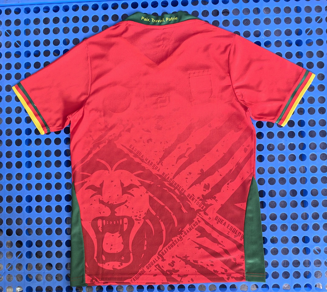 Maillot Cameroun extérieur 2025-2026 — dos