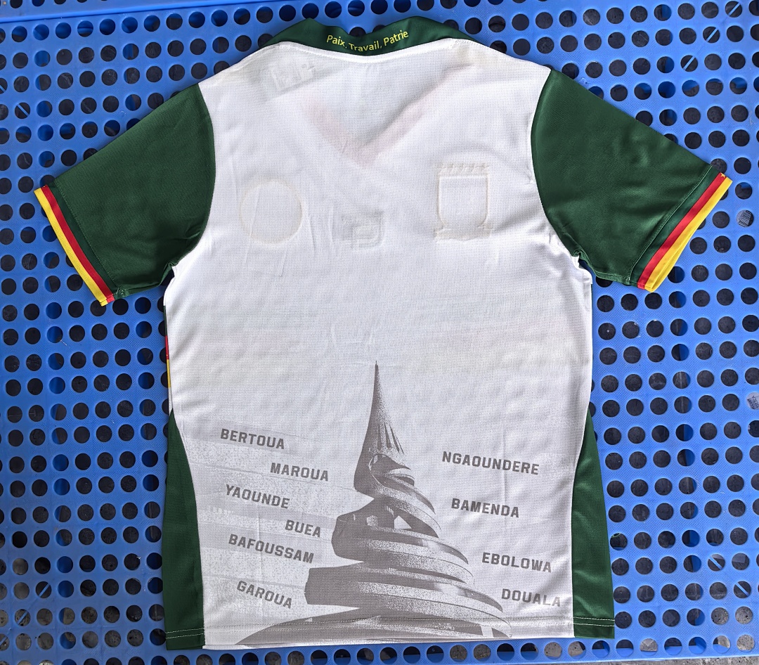 Maillot Cameroun third 2025-2026 — dos