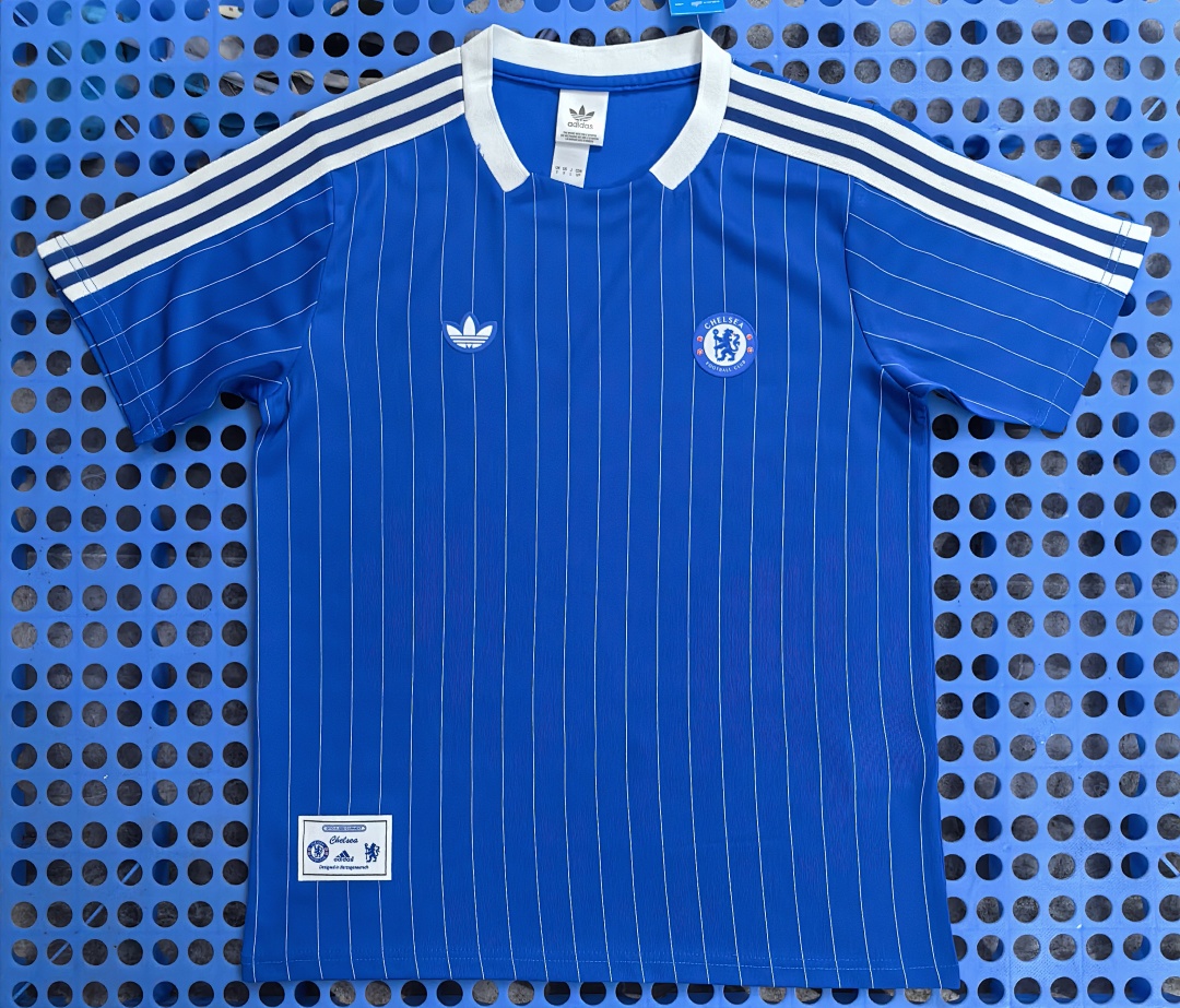 T-shirt rétro Chelsea (bleu vif) 2025-2026