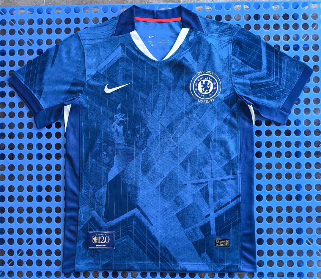 Maillot Chelsea — 120ᵉ anniversaire 2025-2026
