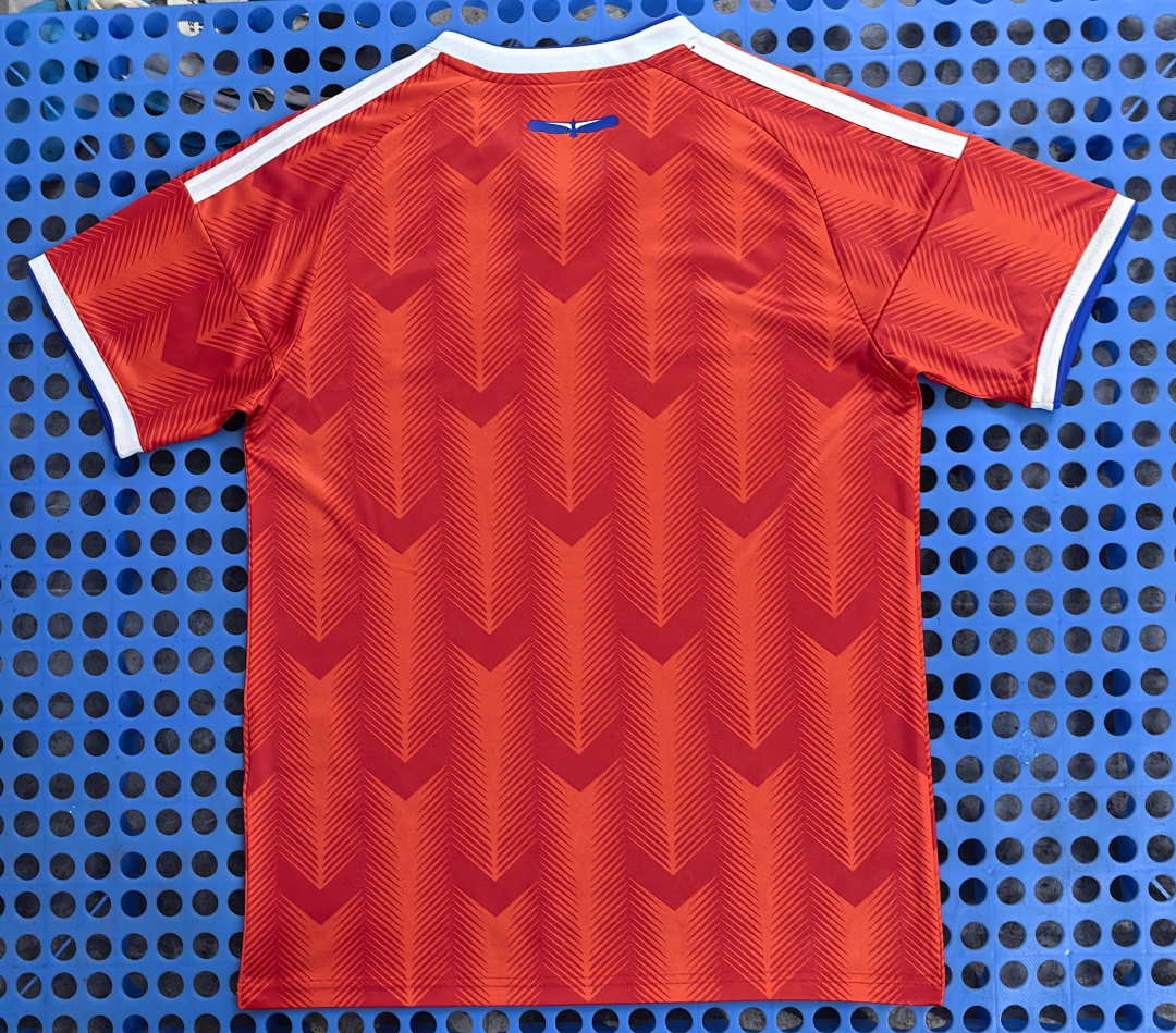 Maillot Chili domicile 2026 — dos