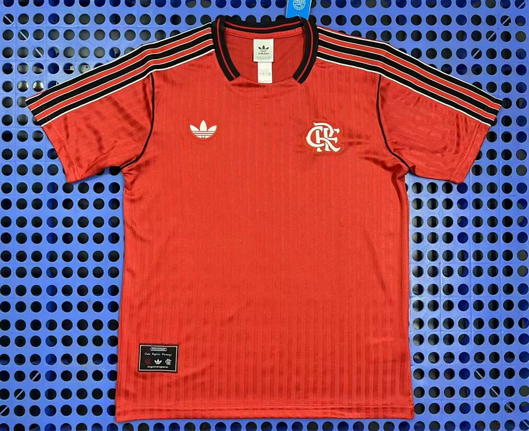 T-shirt rétro Flamengo (rouge) 2025-2026 — dos