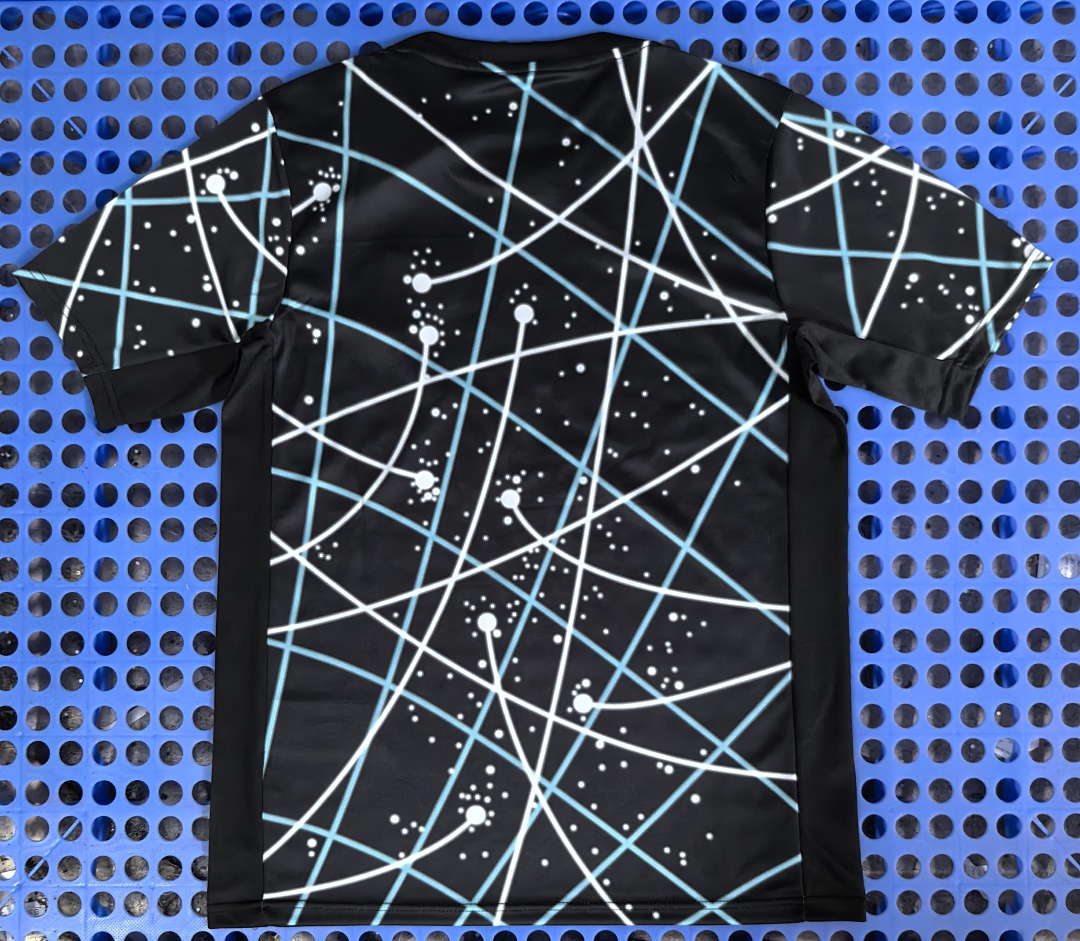 Maillot pré-match Inter Milan (bleu, noir) 2025-2026 — dos