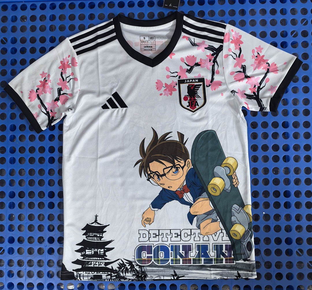 Maillot Japon — Détective Conan (blanc) 2025-2026