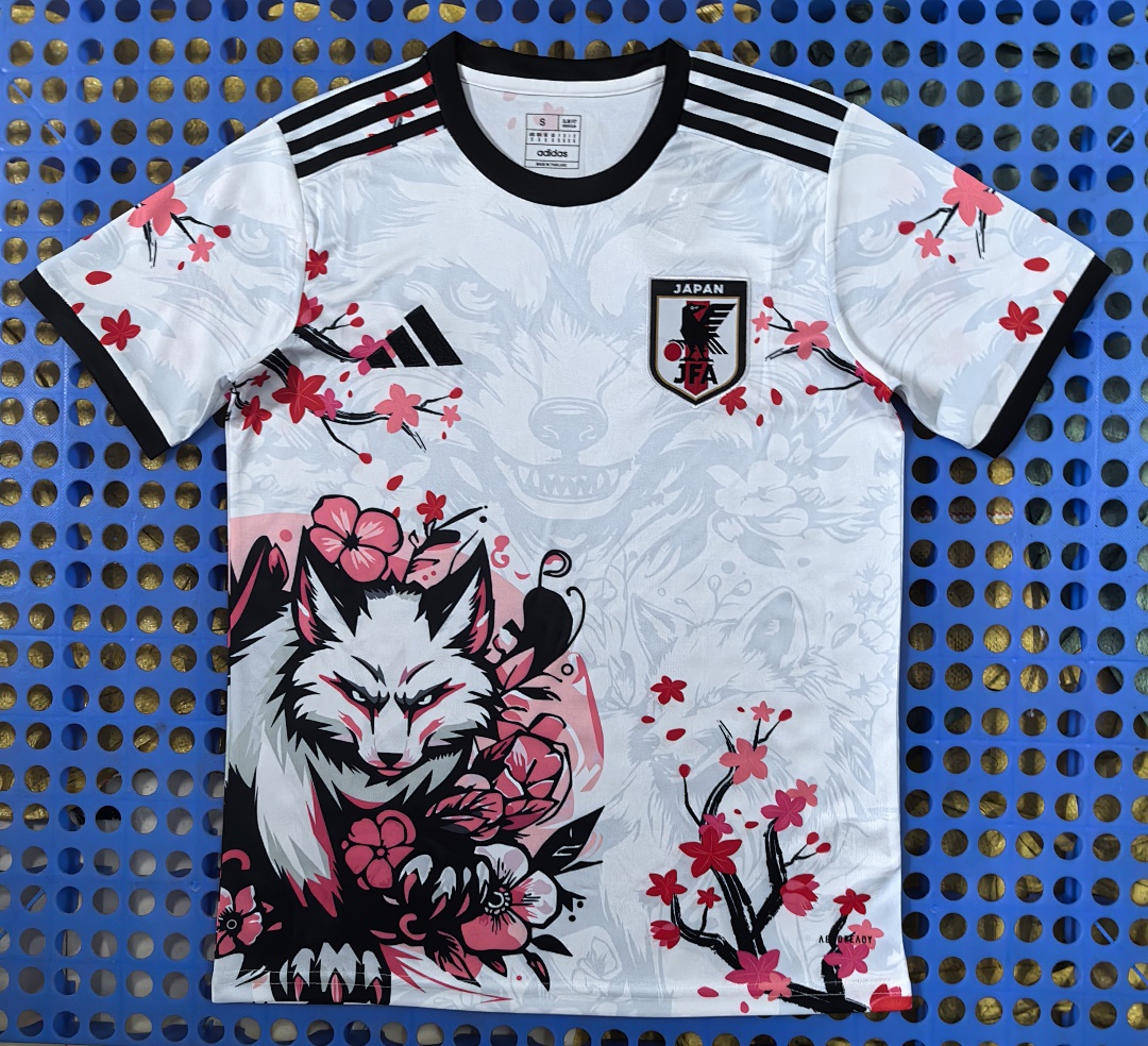Maillot Japon — renard blanc (blanc) 2025-2026