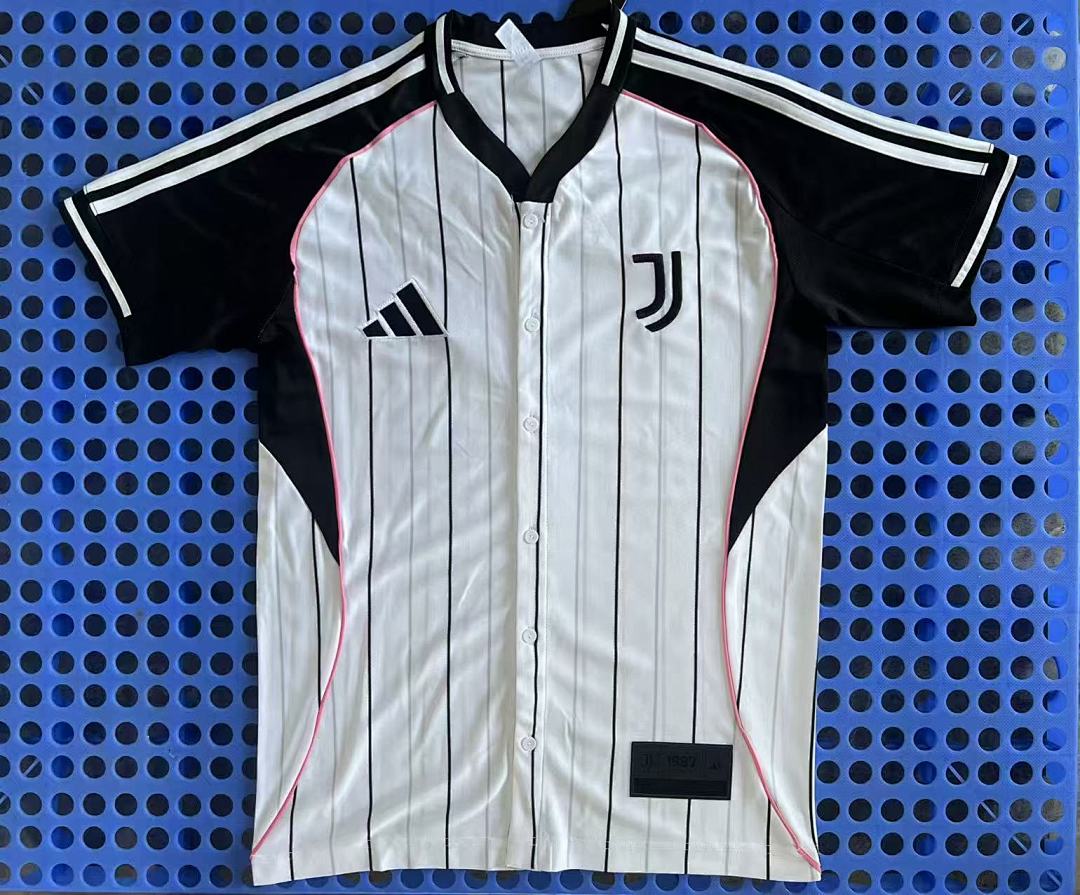 Veste baseball Juventus (blanc) 2025-2026