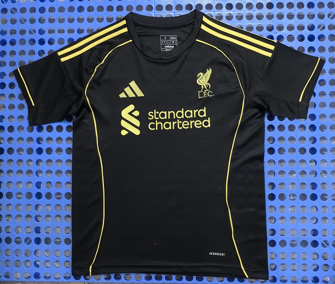 Maillot d'entraînement Liverpool (noir) 2025-2026