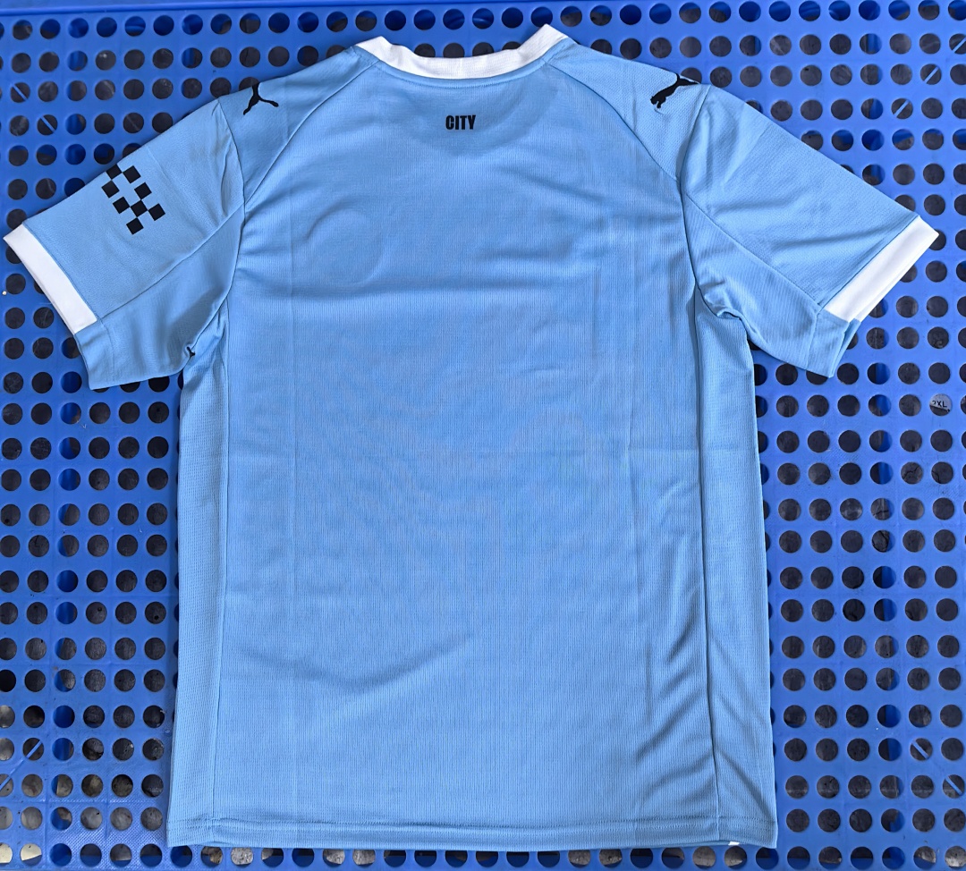 Maillot Manchester City domicile 2025-2026 — dos