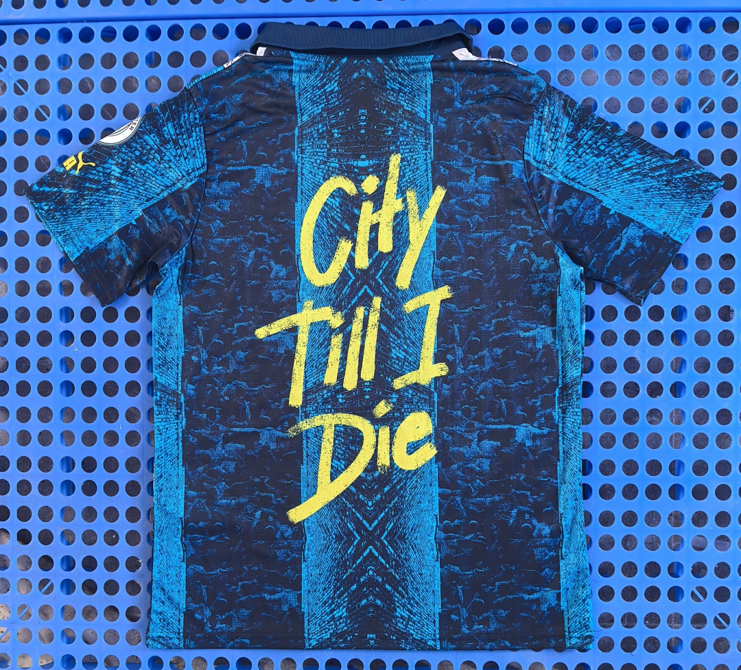Maillot Manchester City (bleu) 2025-2026 — dos