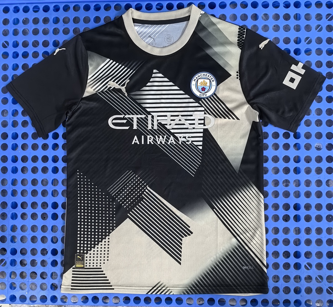 Maillot Manchester City — concept (jaune, noir) 2025-2026