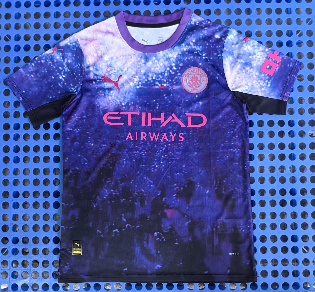 Maillot Manchester City — concept (violet) 2025-2026