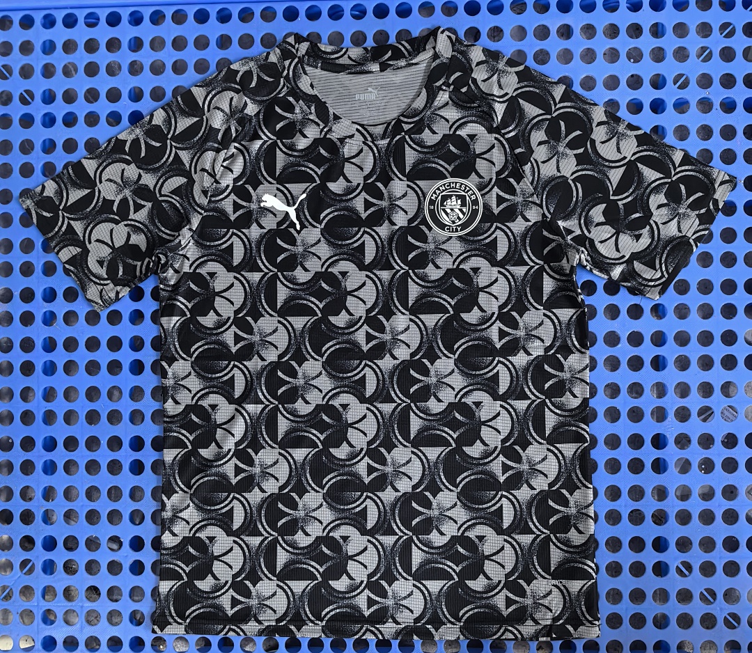 Maillot d'entraînement Manchester City (gris, noir) 2025-2026