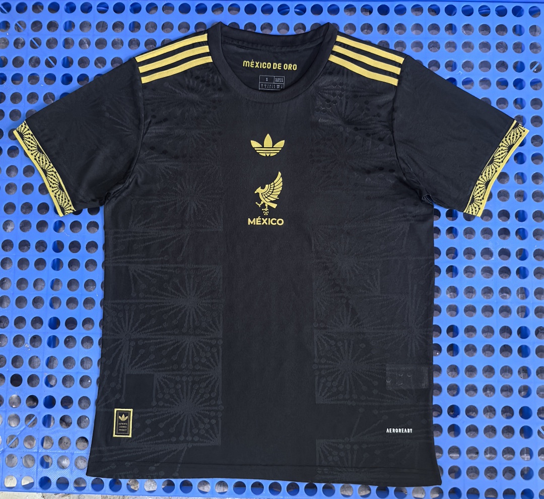 Maillot Mexique — Gold Cup (noir) 2025-2026