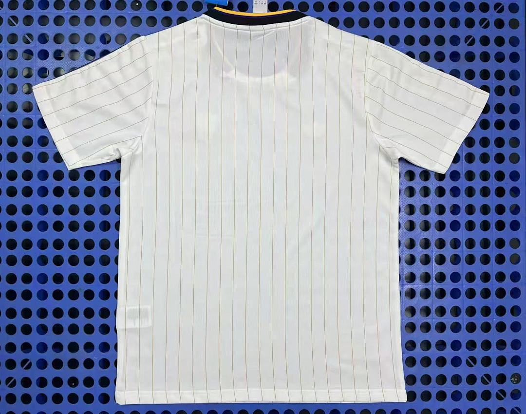 T-shirt rétro Manchester United (blanc) 2025-2026 — dos