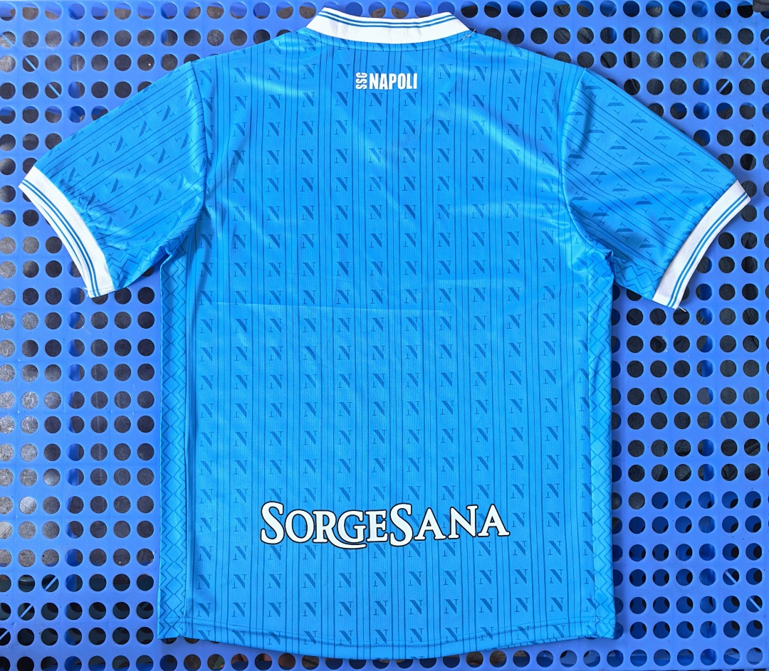 Maillot Naples domicile 2025-2026 — dos