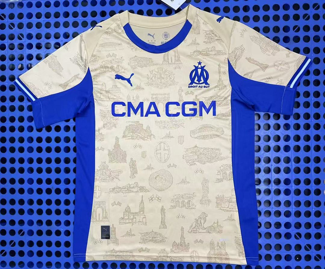 Maillot Olympique de Marseille fourth 2025-2026