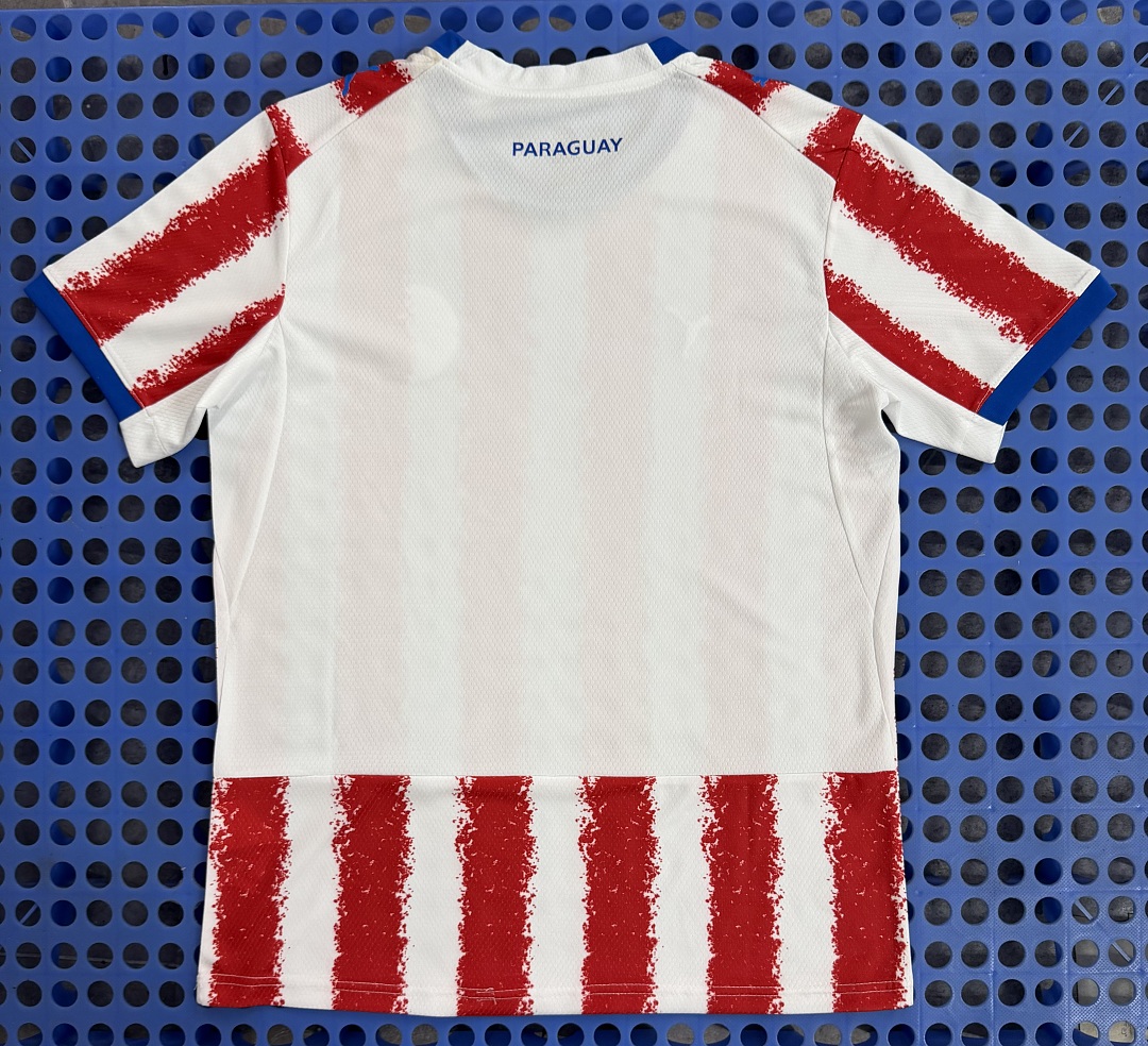 Maillot Paraguay domicile 2026 — dos