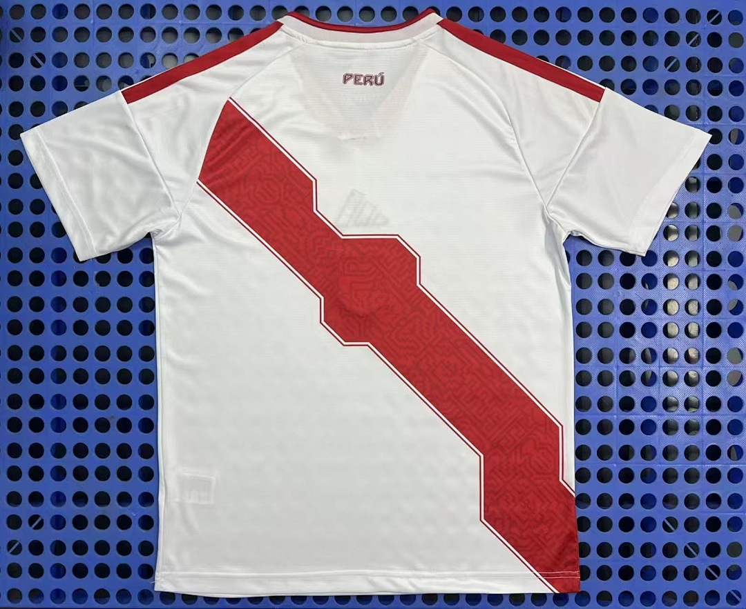 Maillot Pérou domicile 2026 — dos