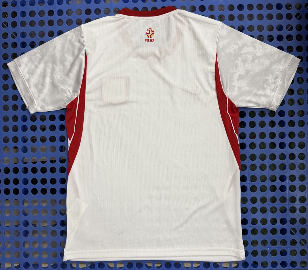 Maillot Pologne domicile 2026 — dos
