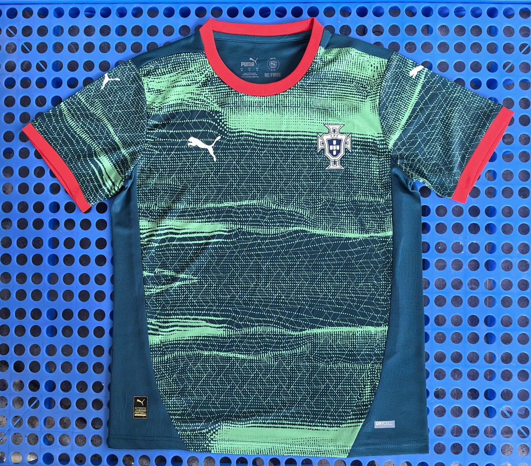 Maillot pré-match Portugal (vert foncé) 2025-2026