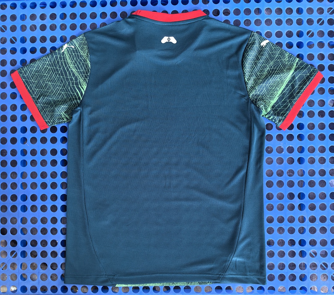 Maillot pré-match Portugal (vert foncé) 2025-2026 — dos