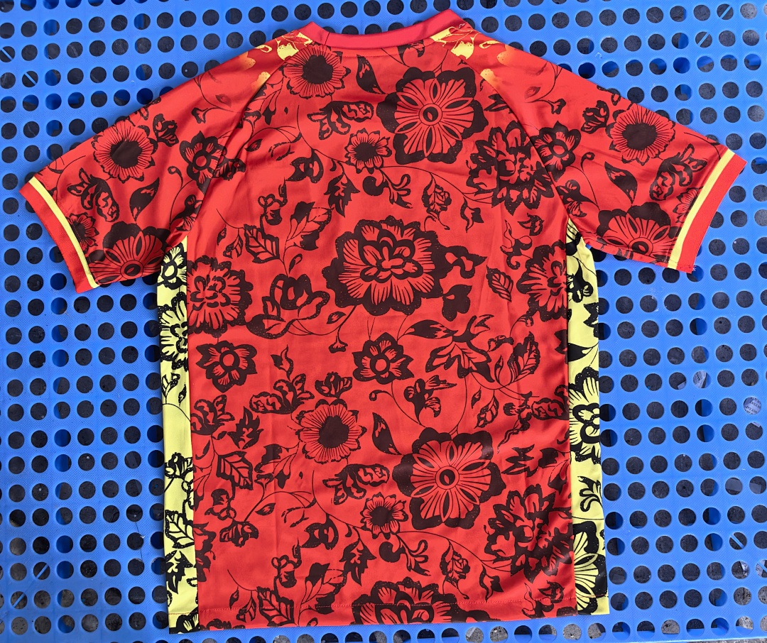 Maillot Portugal (rouge) 2025-2026 — dos