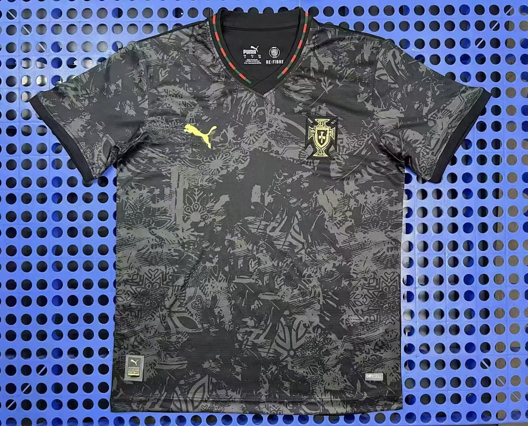 Maillot d'entraînement Portugal (gris, noir) 2025-2026