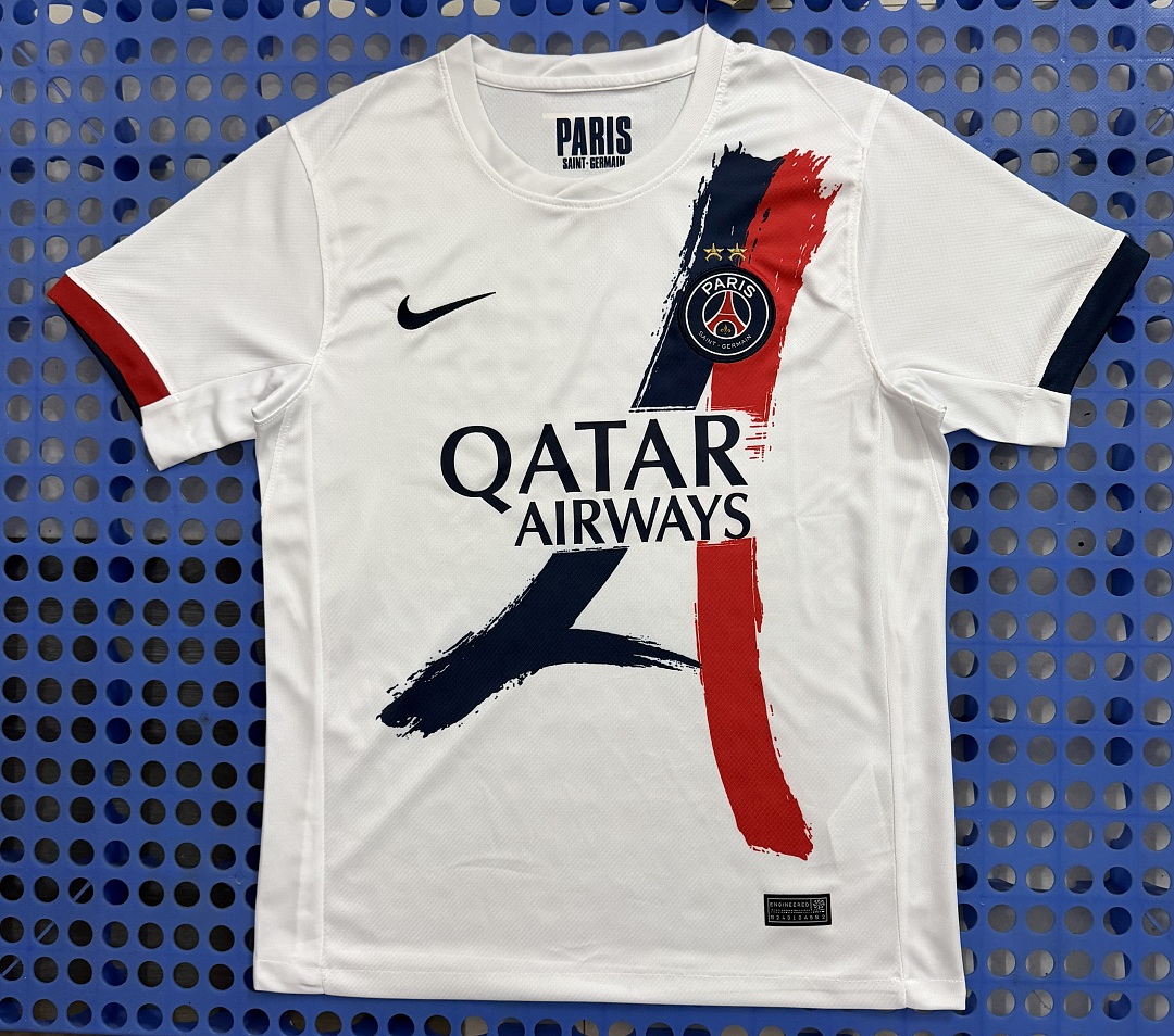 Maillot Paris Saint-Germain extérieur — double étoile 2025-2026